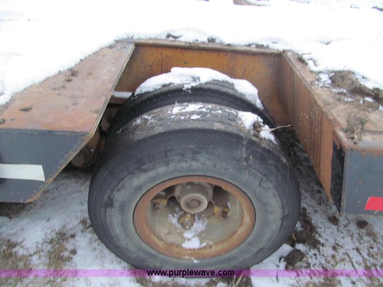 image for item F5916 1965 Hyster R35TL3-TIN lowboy triple axle trailer