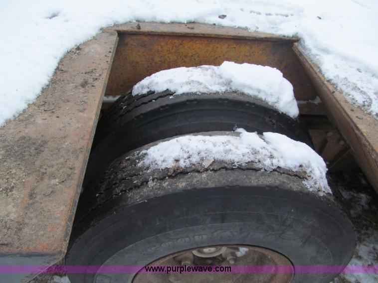 image for item F5916 1965 Hyster R35TL3-TIN lowboy triple axle trailer