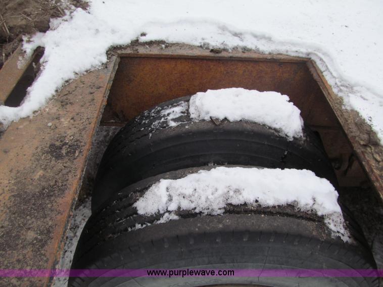 image for item F5916 1965 Hyster R35TL3-TIN lowboy triple axle trailer