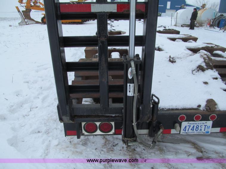 image for item F5916 1965 Hyster R35TL3-TIN lowboy triple axle trailer