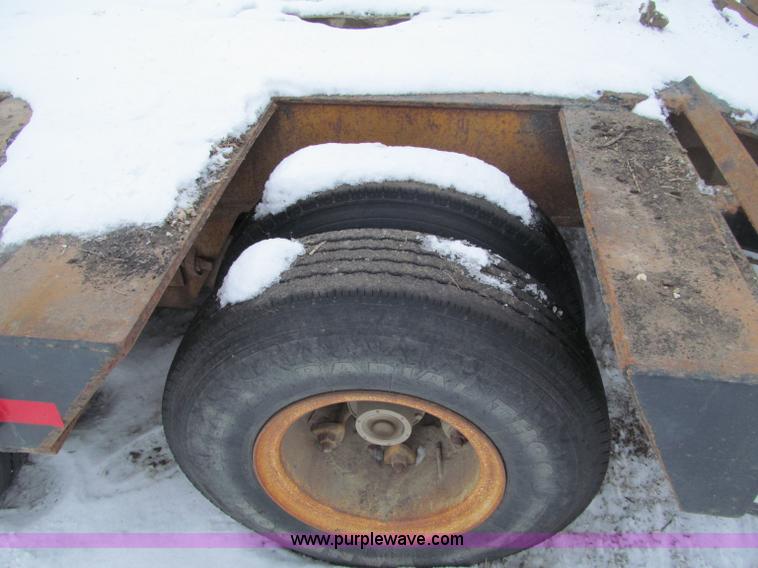 image for item F5916 1965 Hyster R35TL3-TIN lowboy triple axle trailer