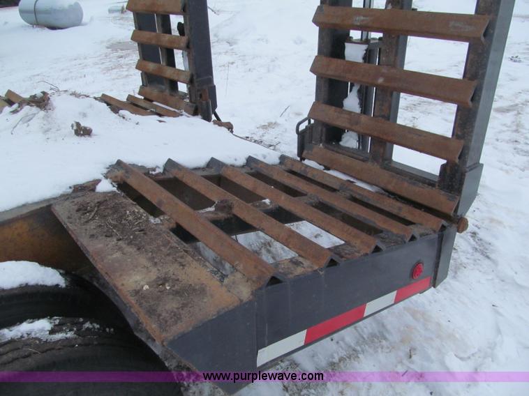 image for item F5916 1965 Hyster R35TL3-TIN lowboy triple axle trailer