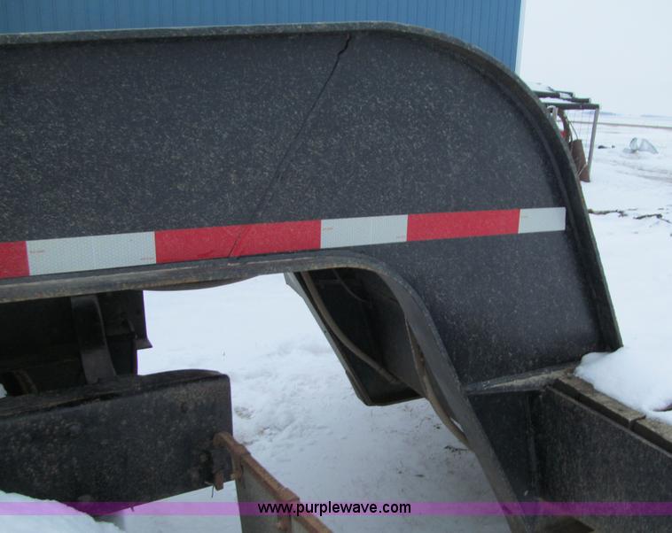 image for item F5916 1965 Hyster R35TL3-TIN lowboy triple axle trailer