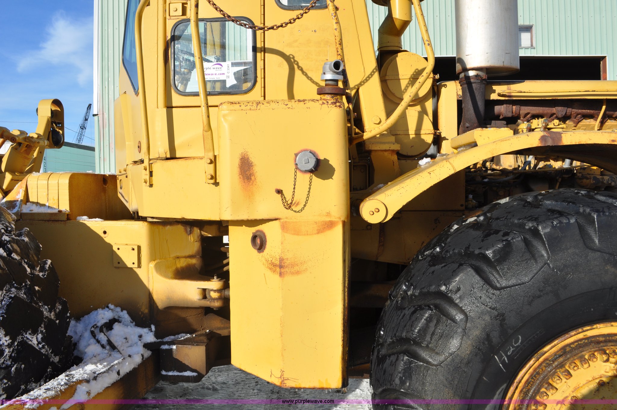 1975 Caterpillar 824B articulated wheel dozer in Ft. Pierre, SD Item C3341 sold Purple Wave