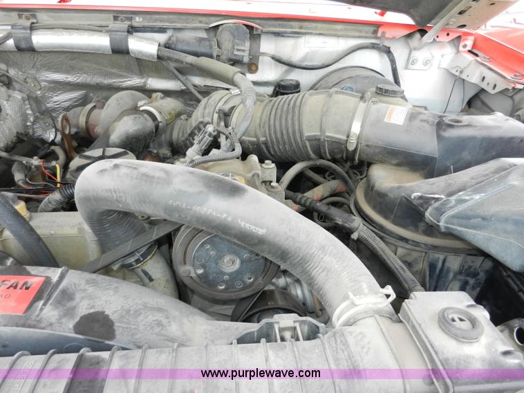 image for item A3966 1997 Ford F350 XLT flatbed pickup truck