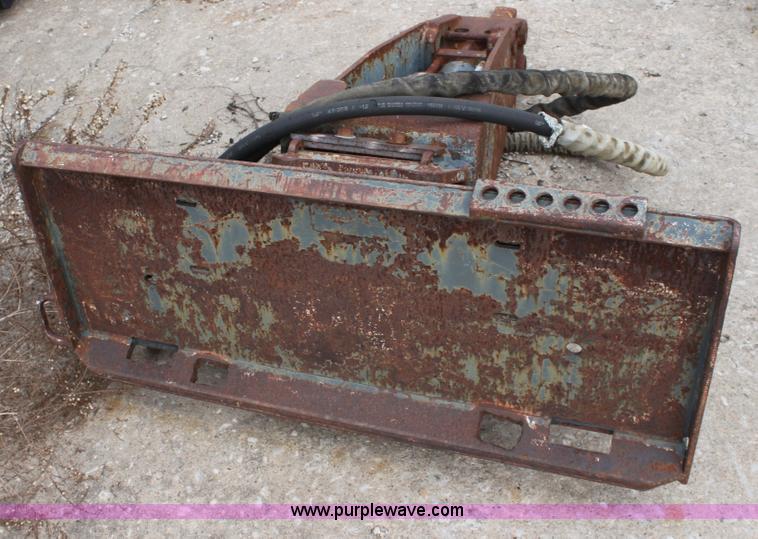 Bobcat concrete breaker skid steer attachment in Emporia, KS Item