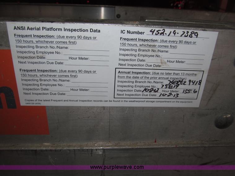 image for item B5383 2007 JLG 1930ES electric scissor lift