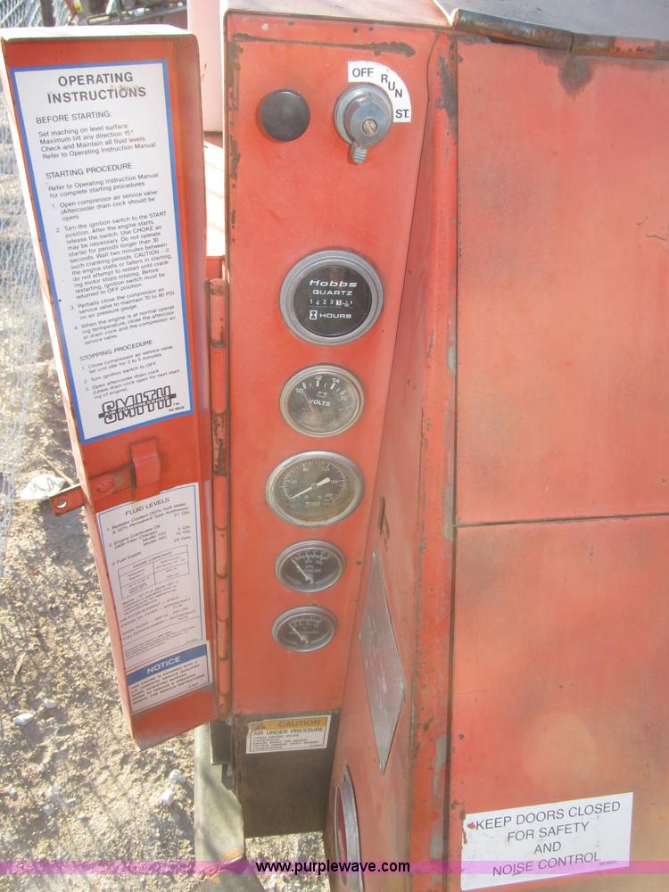 image for item B5393 1994 Smith 100GP towable air compressor