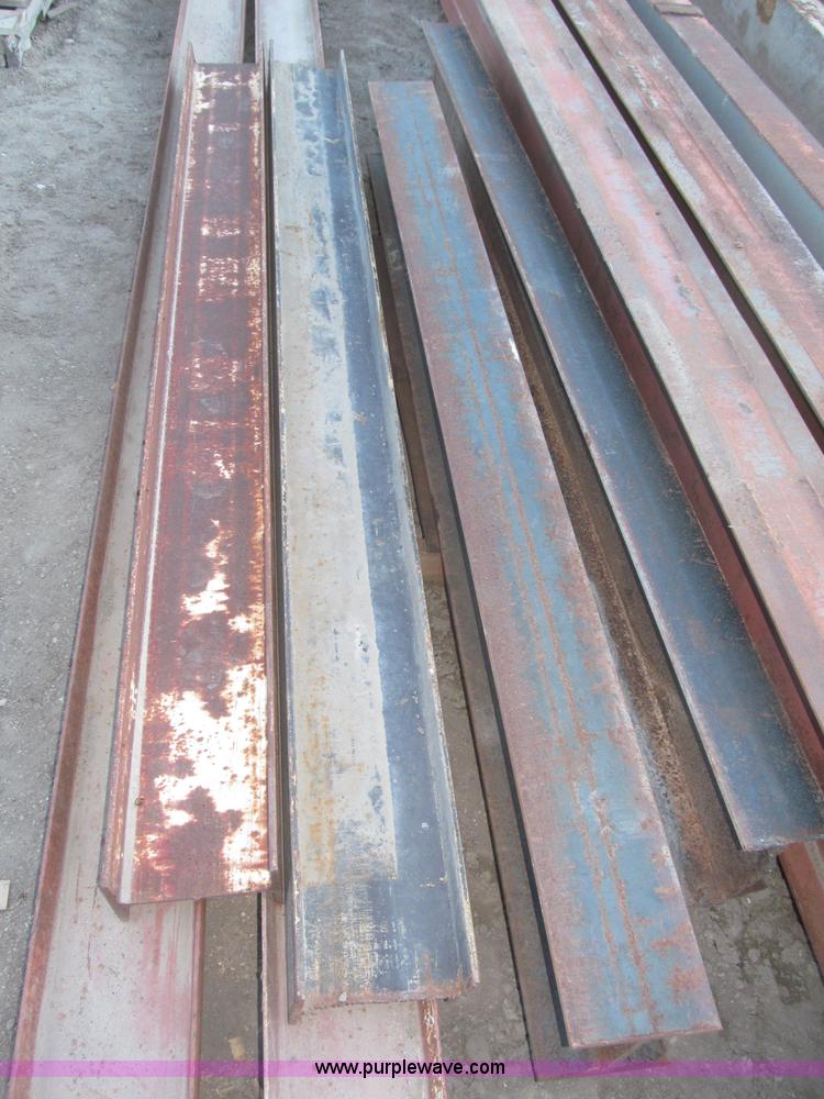 image for item B5394 (17) assorted I beams and C channels