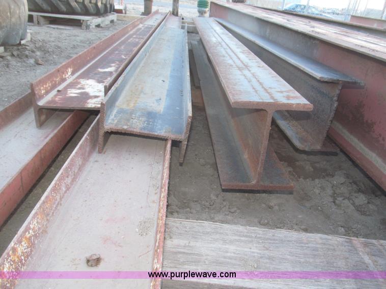 image for item B5394 (17) assorted I beams and C channels