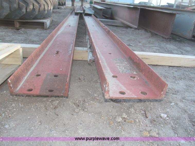 image for item B5394 (17) assorted I beams and C channels