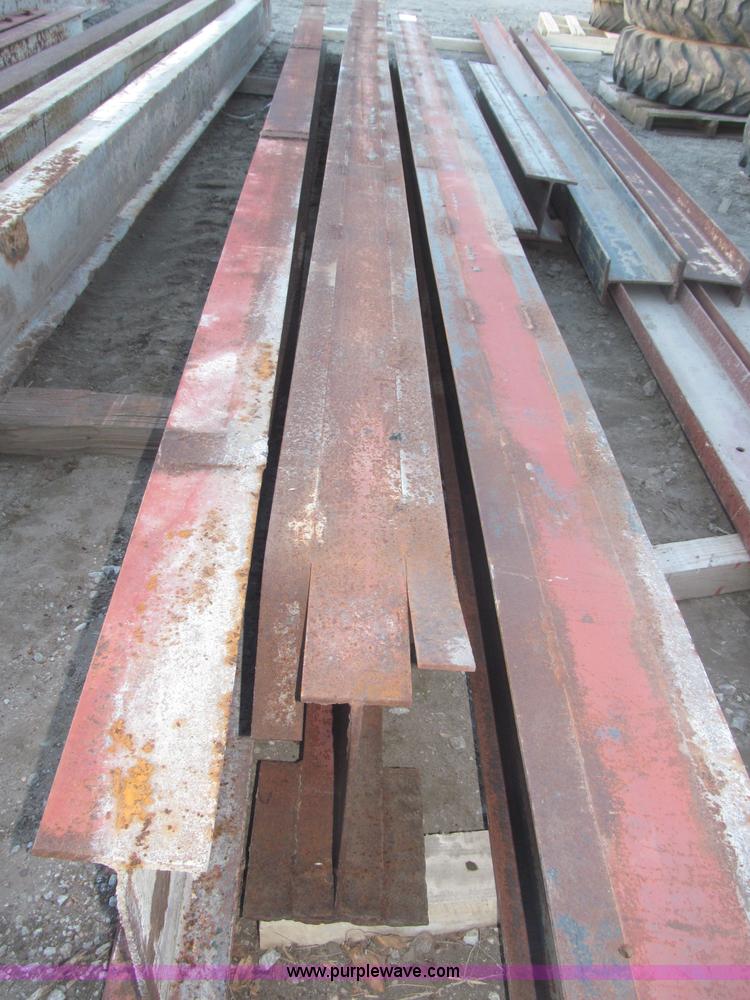 image for item B5394 (17) assorted I beams and C channels