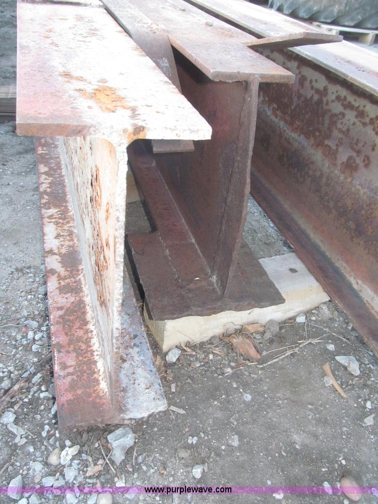 image for item B5394 (17) assorted I beams and C channels