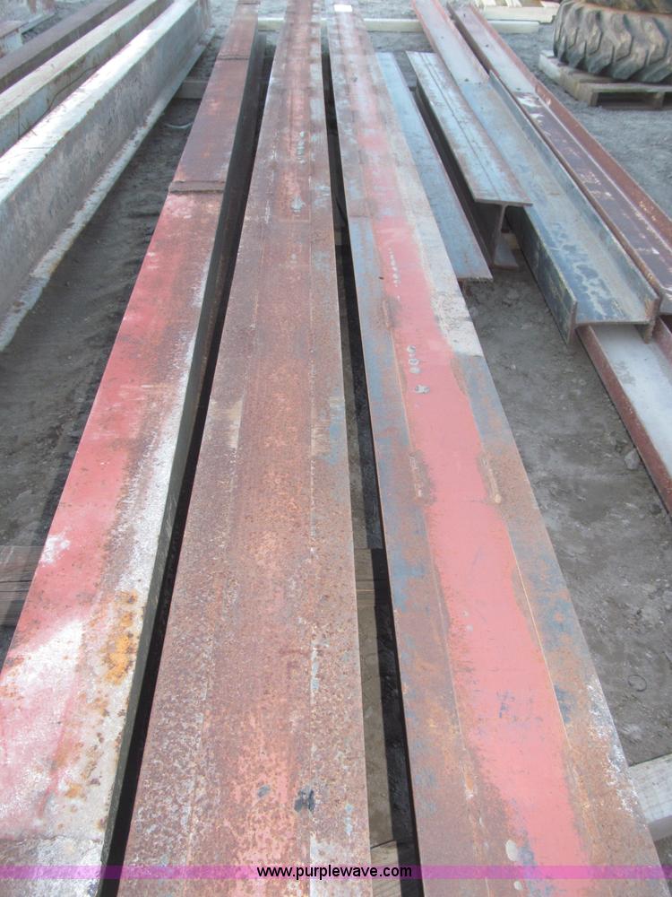 image for item B5394 (17) assorted I beams and C channels