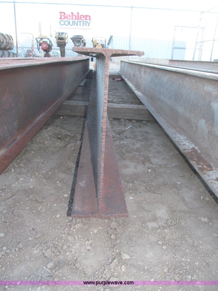 image for item B5394 (17) assorted I beams and C channels