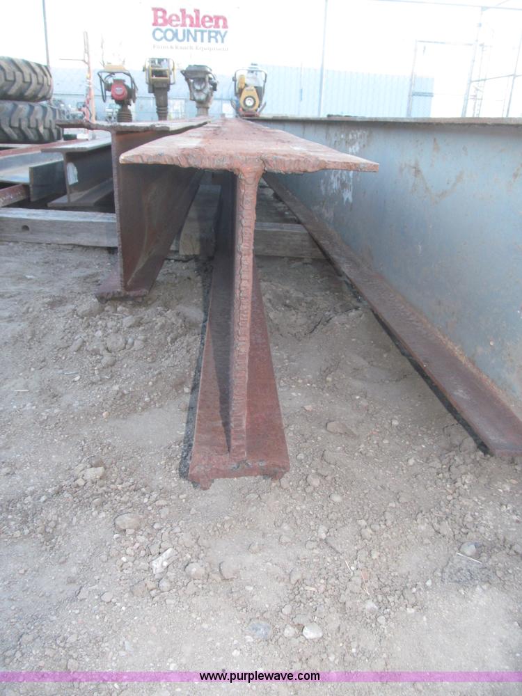 image for item B5394 (17) assorted I beams and C channels