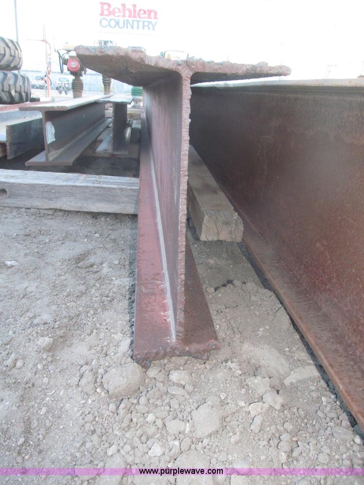 image for item B5394 (17) assorted I beams and C channels