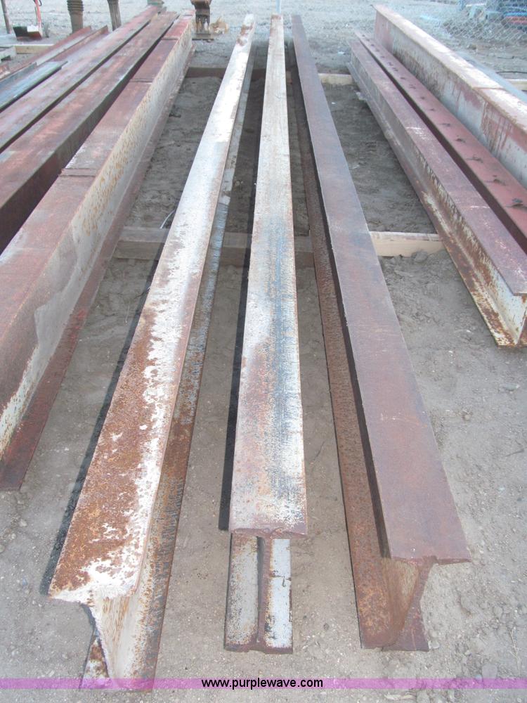 image for item B5394 (17) assorted I beams and C channels