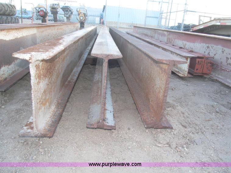 image for item B5394 (17) assorted I beams and C channels