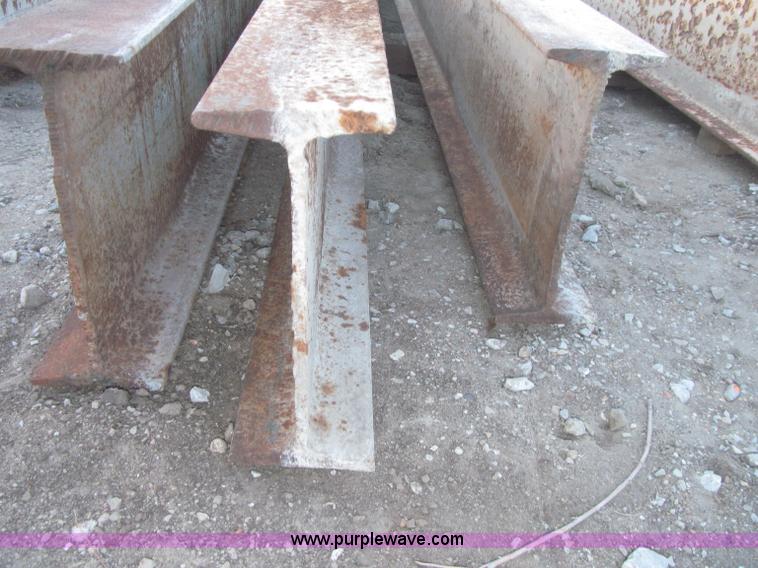 image for item B5394 (17) assorted I beams and C channels