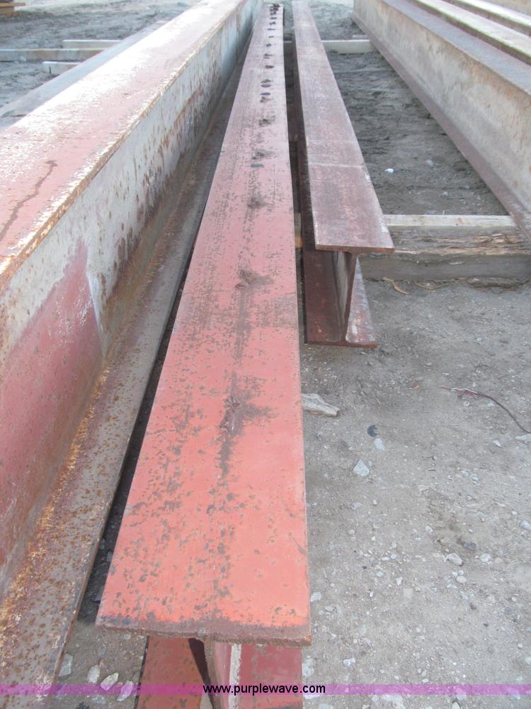 image for item B5394 (17) assorted I beams and C channels