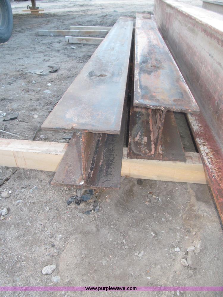 image for item B5394 (17) assorted I beams and C channels