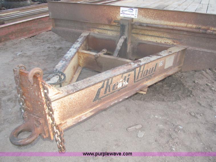 image for item B5395 1989 Redi Haul 25' tandem axle tag trailer