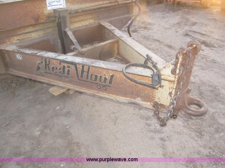 image for item B5395 1989 Redi Haul 25' tandem axle tag trailer