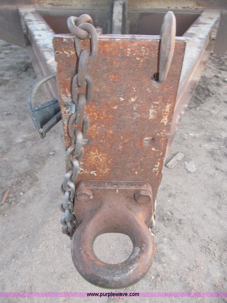 image for item B5395 1989 Redi Haul 25' tandem axle tag trailer