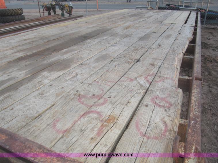 image for item B5395 1989 Redi Haul 25' tandem axle tag trailer