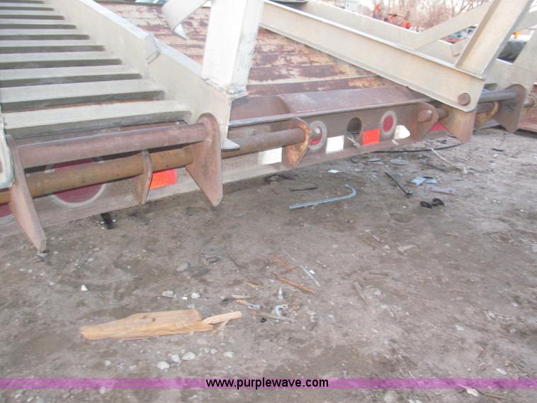 image for item B5395 1989 Redi Haul 25' tandem axle tag trailer