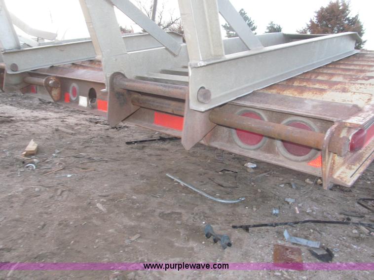 image for item B5395 1989 Redi Haul 25' tandem axle tag trailer