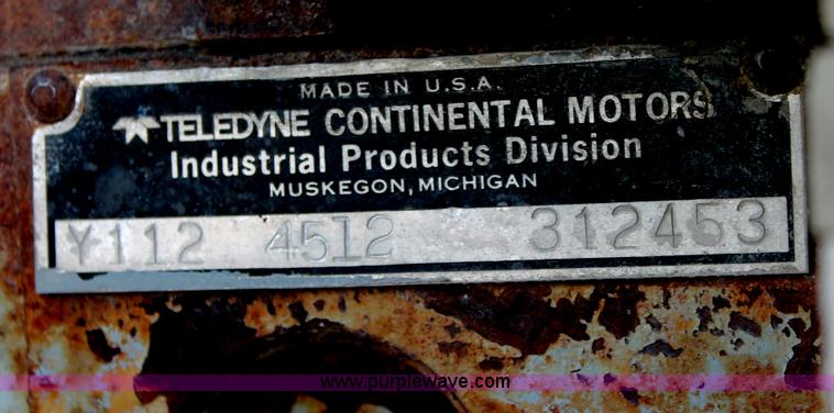 image for item E2572 Miller Big 20 constant current DC arc welder/generator