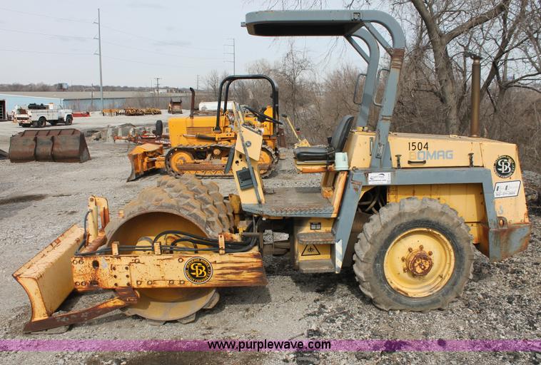 image for item E2576 1999 Bomag BW142PDB-2 sheeps foot vibratory compactor