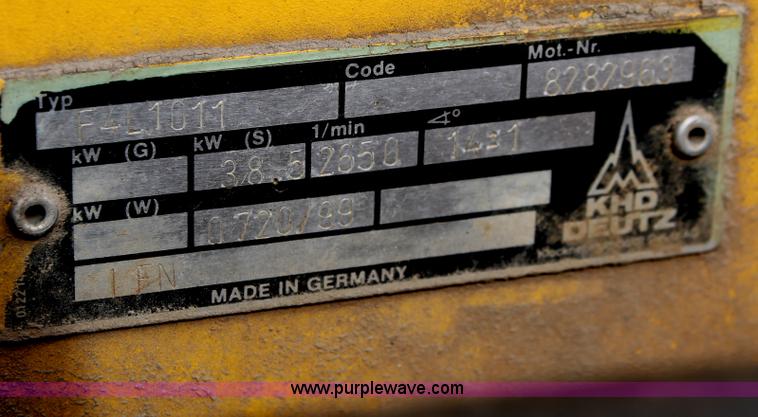 image for item E2576 1999 Bomag BW142PDB-2 sheeps foot vibratory compactor