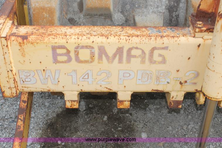 image for item E2576 1999 Bomag BW142PDB-2 sheeps foot vibratory compactor