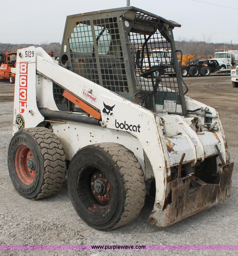 image for item E2578 Bobcat 863H skid steer