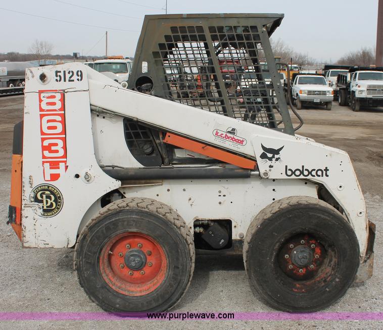 image for item E2578 Bobcat 863H skid steer