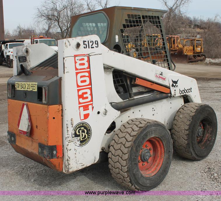 image for item E2578 Bobcat 863H skid steer