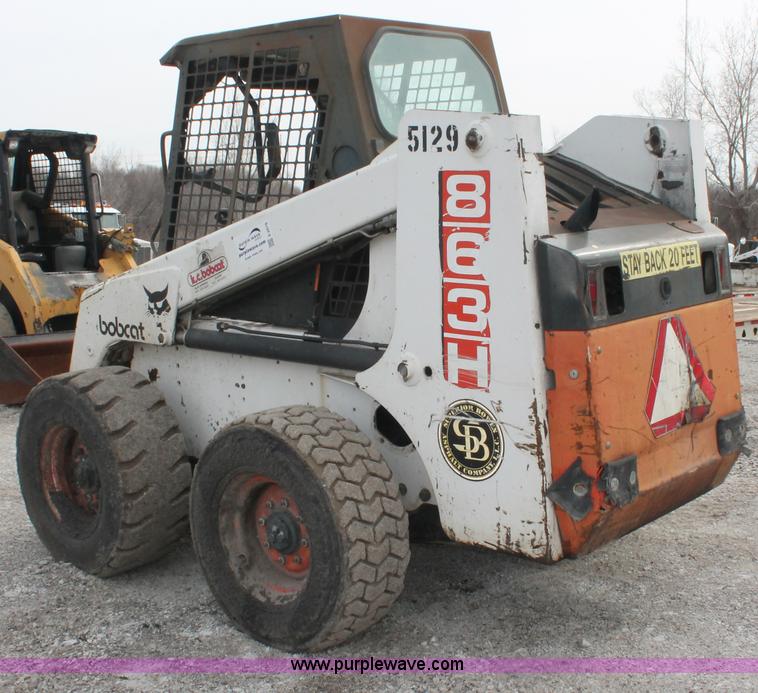 image for item E2578 Bobcat 863H skid steer