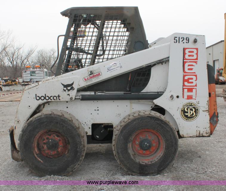 image for item E2578 Bobcat 863H skid steer