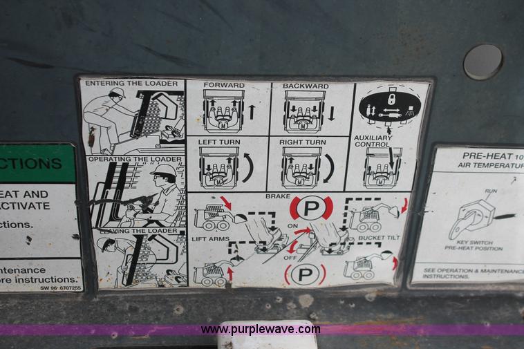 image for item E2578 Bobcat 863H skid steer