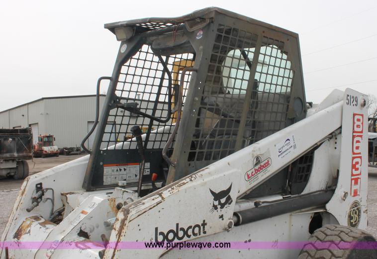 image for item E2578 Bobcat 863H skid steer