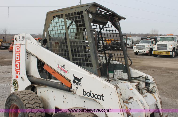 image for item E2578 Bobcat 863H skid steer