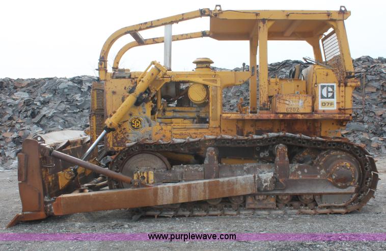 image for item E2579 1973 Caterpillar D7F dozer