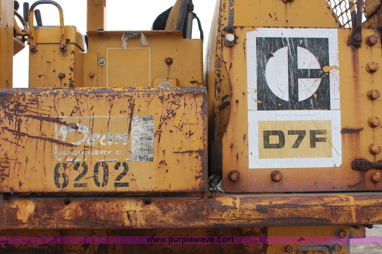 image for item E2579 1973 Caterpillar D7F dozer
