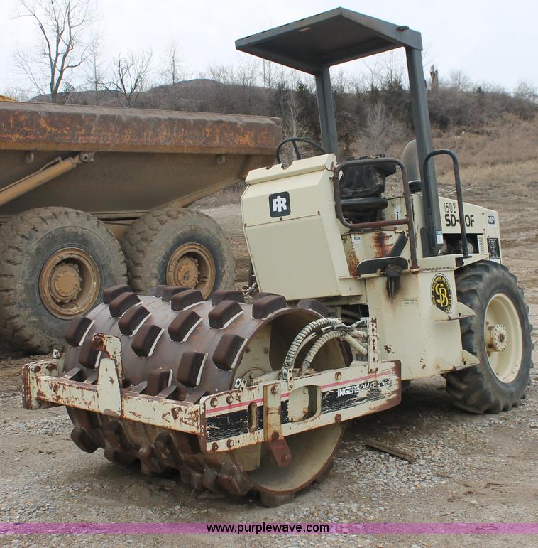 image for item E2580 1996 Ingersoll Rand SD40F padfoot compactor