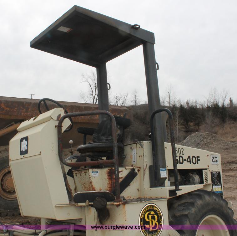image for item E2580 1996 Ingersoll Rand SD40F padfoot compactor