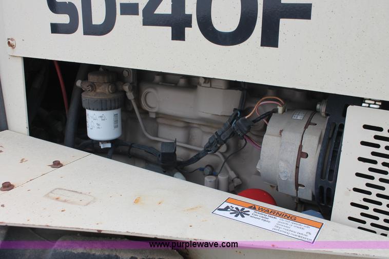 image for item E2580 1996 Ingersoll Rand SD40F padfoot compactor