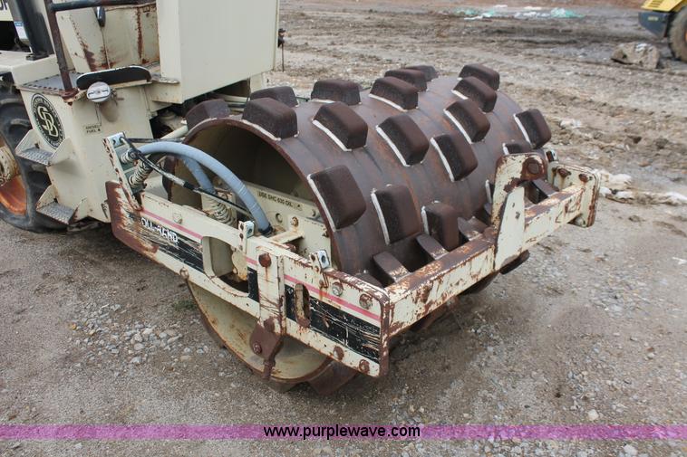 image for item E2580 1996 Ingersoll Rand SD40F padfoot compactor